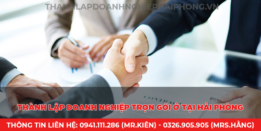 Thành lập doanh nghiệp trọn gói ở tại Hải Phòng
