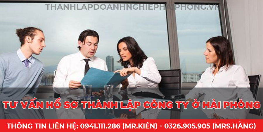 Tư vấn hồ sơ thành lập công ty ở Hải Phòng