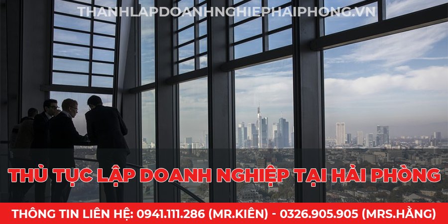 Thủ tục lập doanh nghiệp tại Hải Phòng