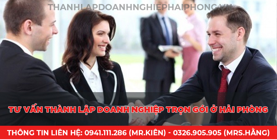 Tư vấn thành lập doanh nghiệp trọn gói ở Hải Phòng