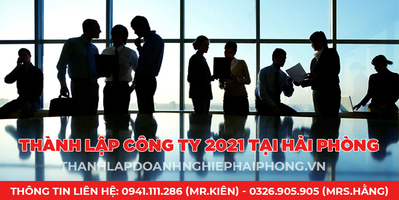 Thành lập công ty 2021 tại Hải Phòng