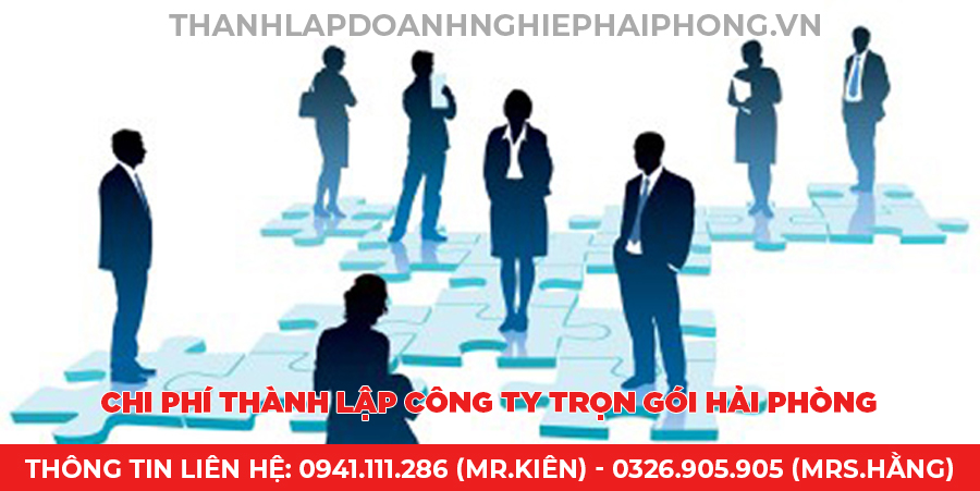 Chi phí thành lập công ty trọn gói Hải Phòng