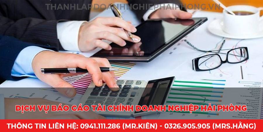 Dịch vụ báo cáo tài chính doanh nghiệp Hải Phòng