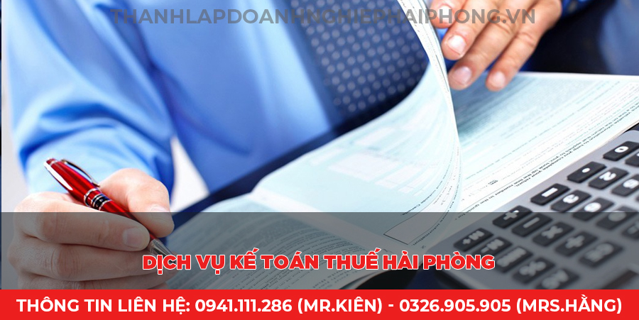 Dịch vụ kế toán thuế Hải Phòng