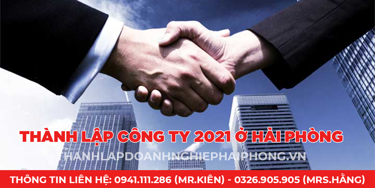 Thành lập công ty 2021 ở Hải Phòng