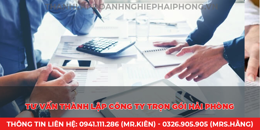 Tư vấn thành lập công ty trọn gói Hải Phòng