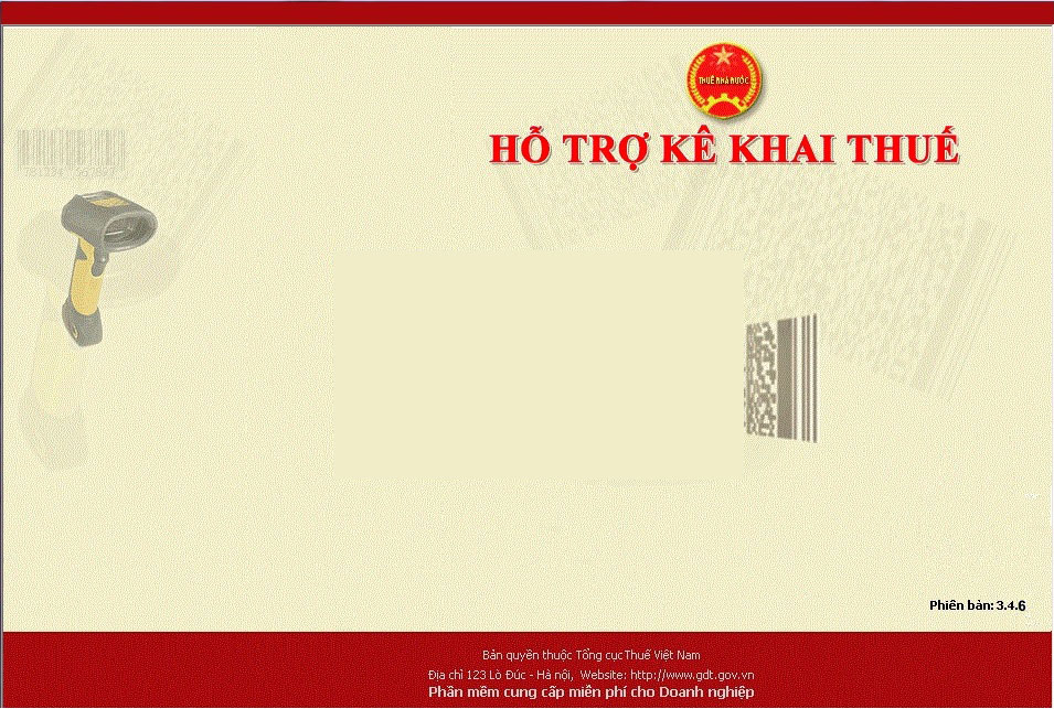 Nâng cấp ứng dụng HTKK 3.4.6