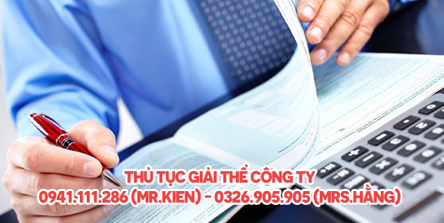 Dịch vụ tư vấn thủ tục giải thể công ty