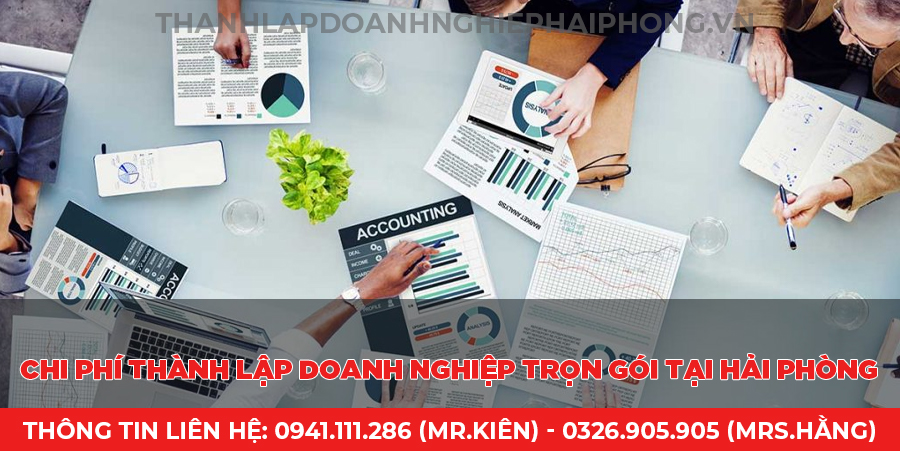 Chi phí thành lập doanh nghiệp trọn gói tại Hải Phòng