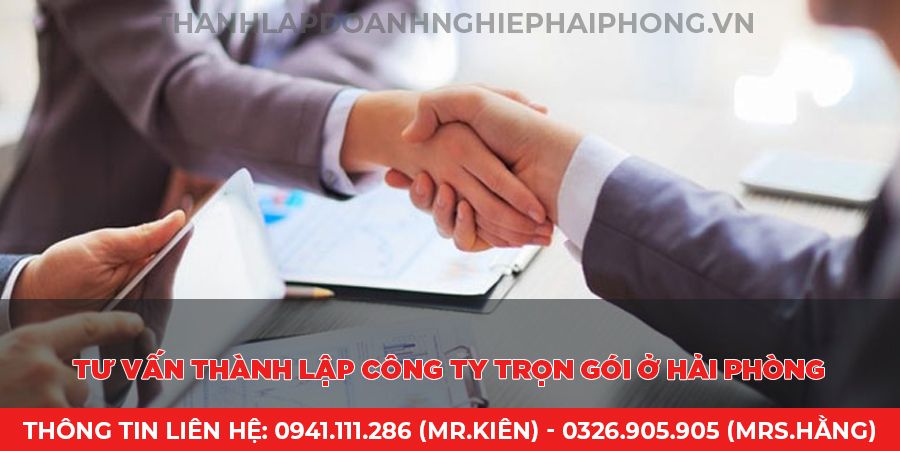 Tư vấn thành lập công ty trọn gói ở Hải Phòng
