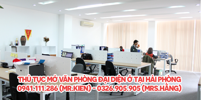 Thủ tục mở văn phòng đại diện ở tại Hải Phòng