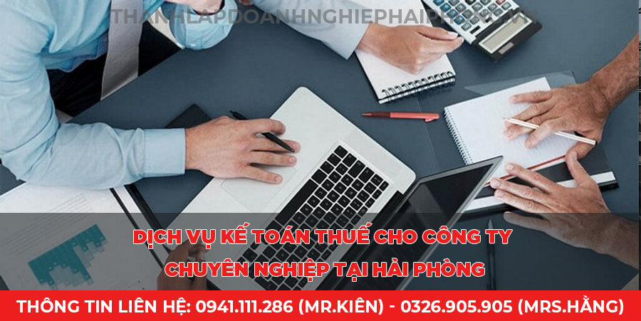 Dịch vụ kế toán thuế cho công ty chuyên nghiệp tại Hải Phòng