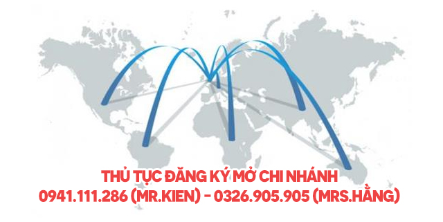 Thủ tục đăng ký mở chi nhánh