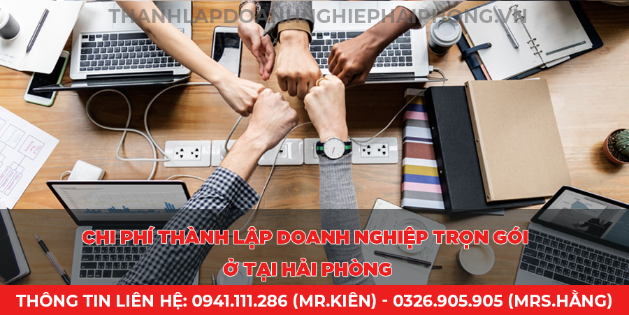 Chi phí thành lập doanh nghiệp trọn gói ở tại Hải Phòng