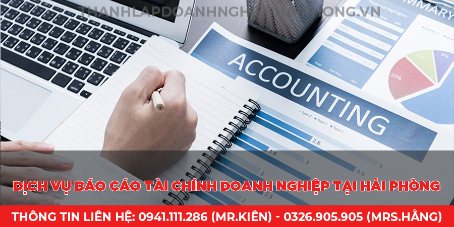Dịch vụ báo cáo tài chính doanh nghiệp tại Hải Phòng