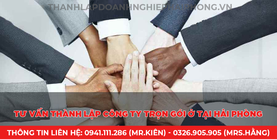Tư vấn thành lập công ty trọn gói ở tại Hải Phòng